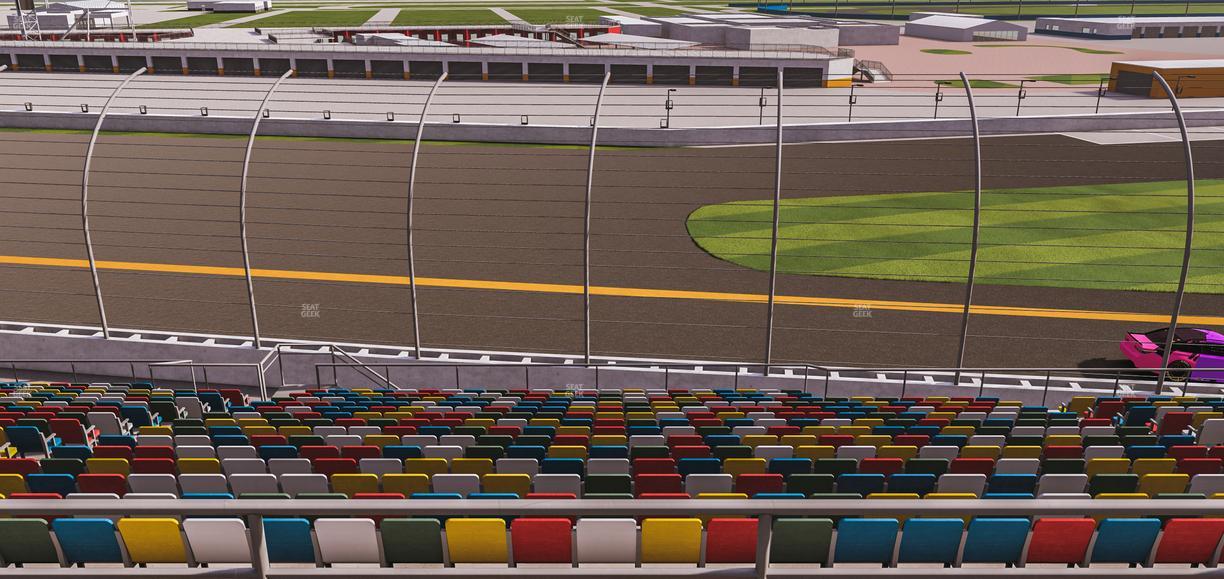 Daytona International Speedway - Section Back 132 Seat View