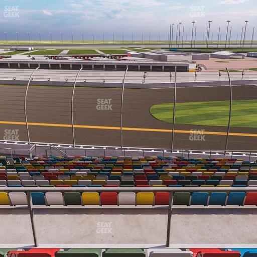 Daytona International Speedway - Section Back 132 Seat View