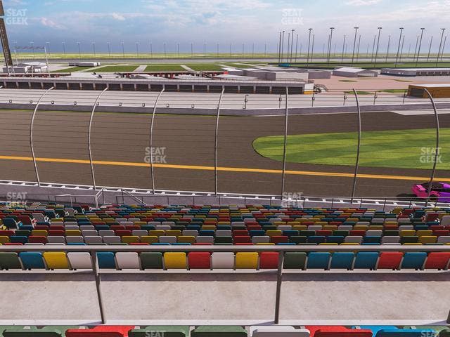 Daytona International Speedway - Section Back 132 Seat View