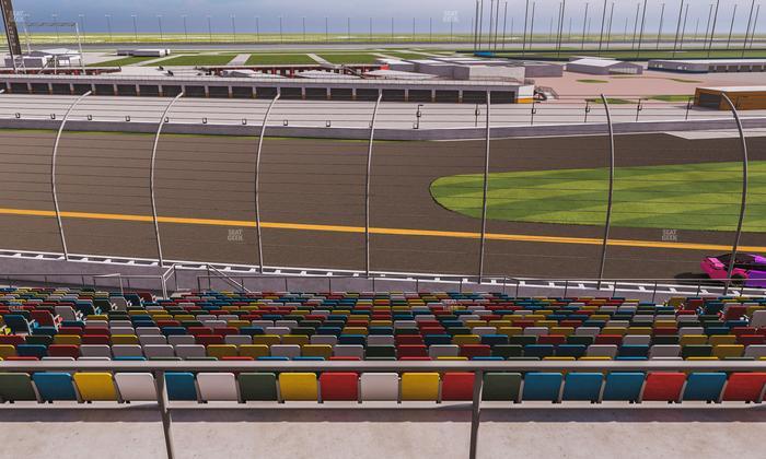 Daytona International Speedway - Section Back 132 Seat View