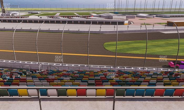 Daytona International Speedway - Section Back 132 Seat View