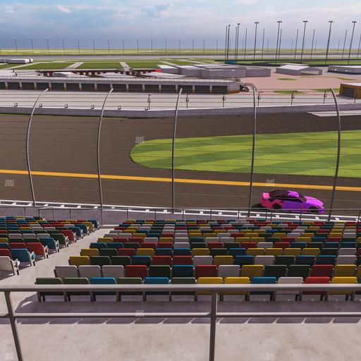 Daytona International Speedway - Section Back 133 Seat View