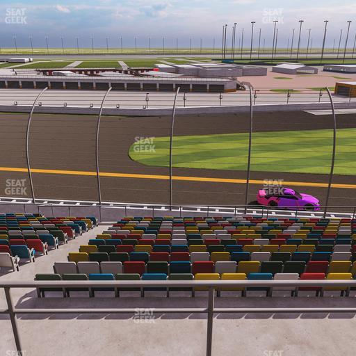 Daytona International Speedway - Section Back 133 Seat View