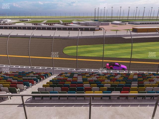 Daytona International Speedway - Section Back 133 Seat View