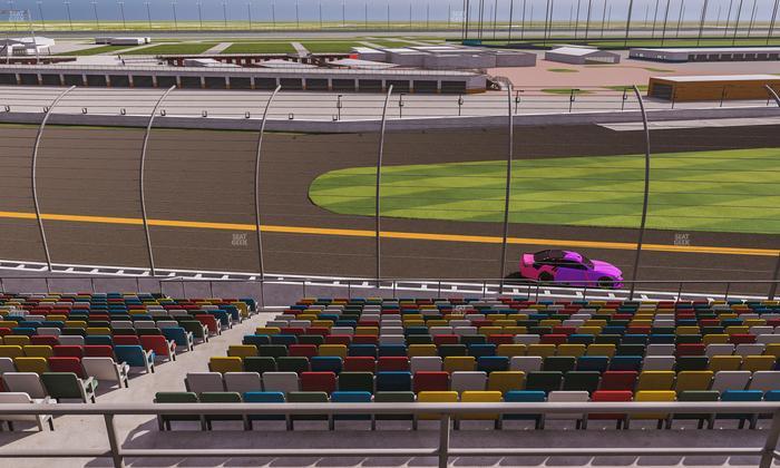 Daytona International Speedway - Section Back 133 Seat View