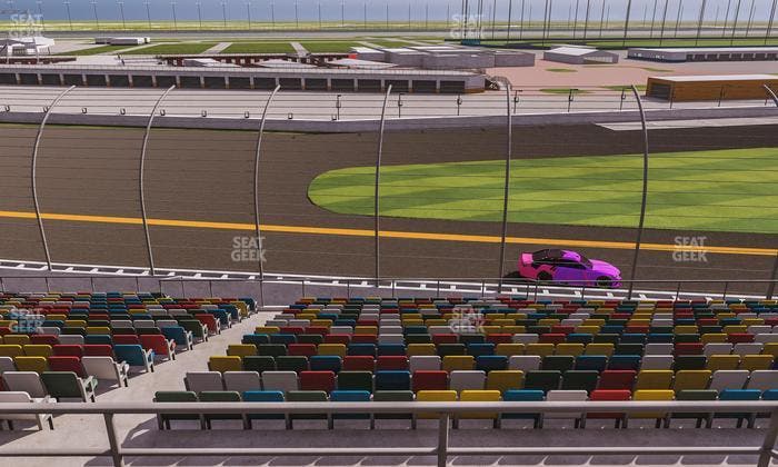 Daytona International Speedway - Section Back 133 Seat View