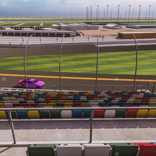 Daytona International Speedway - Section Back 134 Seat View