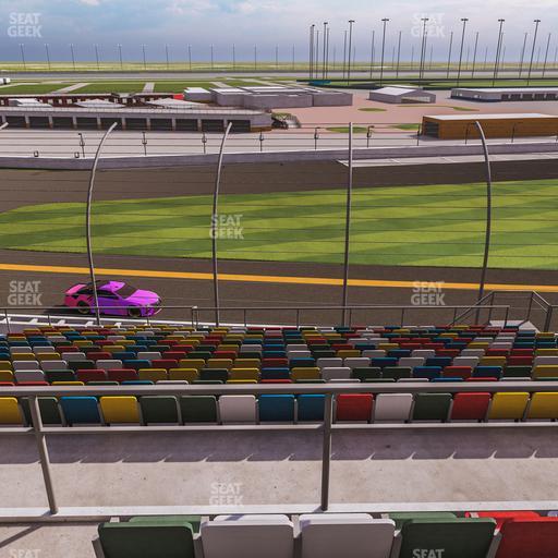 Daytona International Speedway - Section Back 134 Seat View