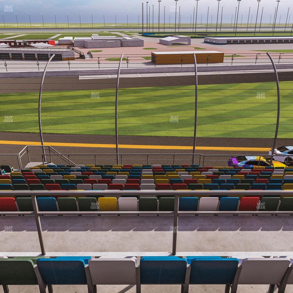 Daytona International Speedway - Section Back 136 Seat View