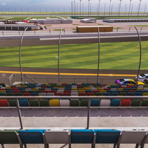 Daytona International Speedway - Section Back 136 Seat View