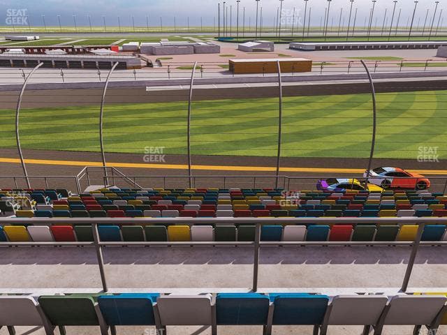 Daytona International Speedway - Section Back 136 Seat View
