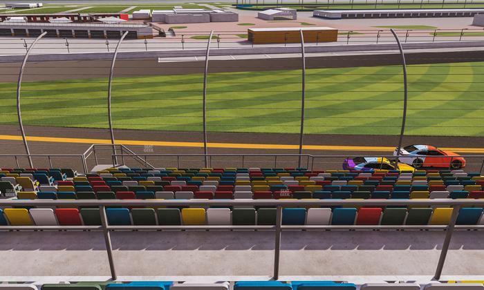 Daytona International Speedway - Section Back 136 Seat View