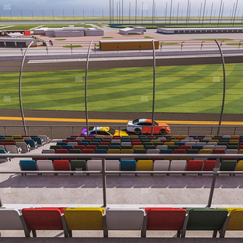 Daytona International Speedway - Section Back 137 Seat View