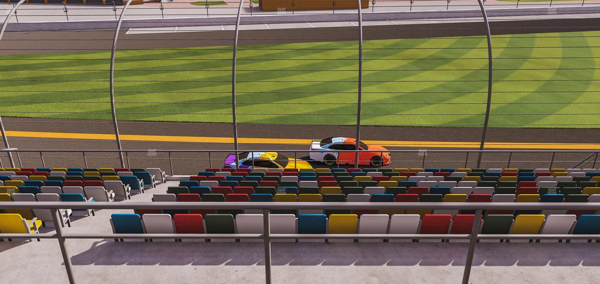 Daytona International Speedway - Section Back 137 Seat View