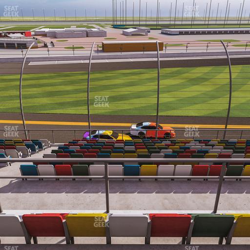 Daytona International Speedway - Section Back 137 Seat View