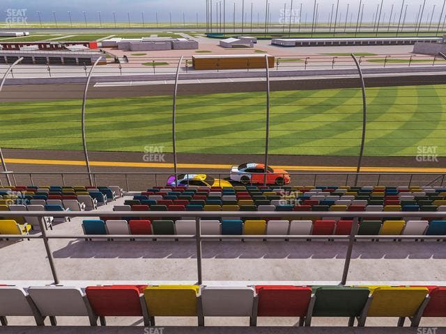 Daytona International Speedway - Section Back 137 Seat View