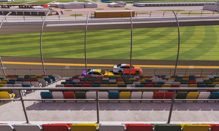 Daytona International Speedway - Section Back 137 Seat View