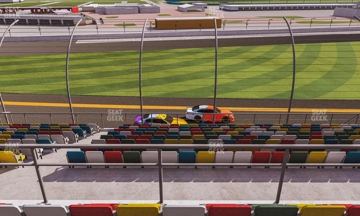 Daytona International Speedway - Section Back 137 Seat View