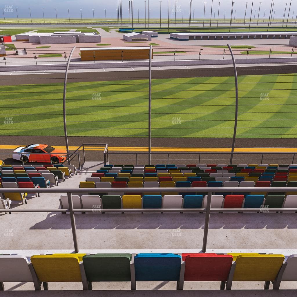 Daytona International Speedway - Section Back 138 Seat View