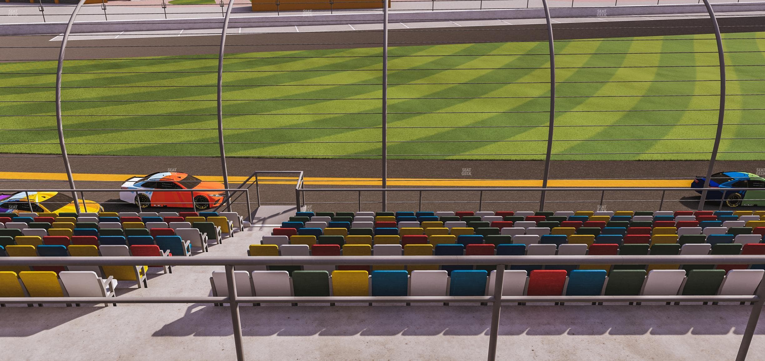Daytona International Speedway - Section Back 138 Seat View