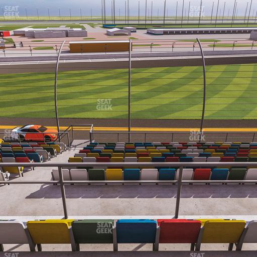 Daytona International Speedway - Section Back 138 Seat View
