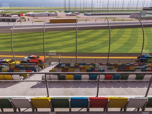 Daytona International Speedway - Section Back 138 Seat View