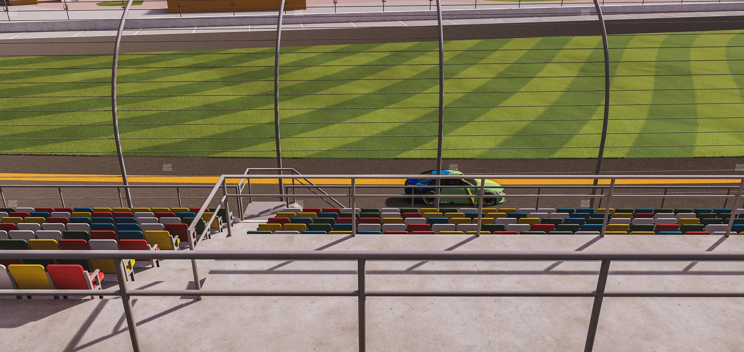 Daytona International Speedway - Section Back 139 Seat View