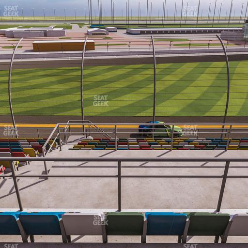 Daytona International Speedway - Section Back 139 Seat View