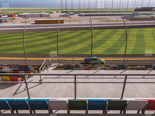 Daytona International Speedway - Section Back 139 Seat View