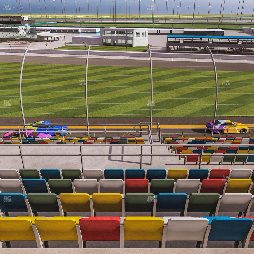 Daytona International Speedway - Section Back 153 Seat View