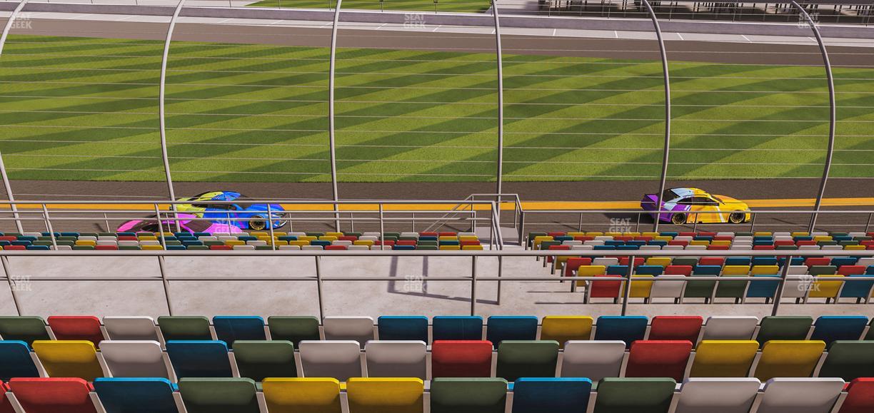 Daytona International Speedway - Section Back 153 Seat View