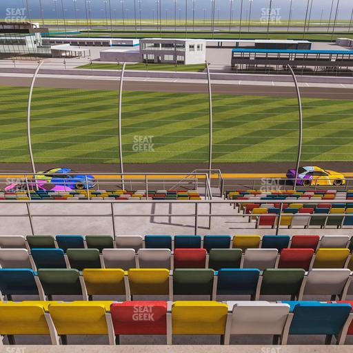 Daytona International Speedway - Section Back 153 Seat View