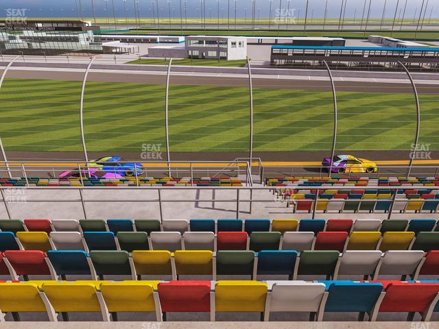 Daytona International Speedway - Section Back 153 Seat View
