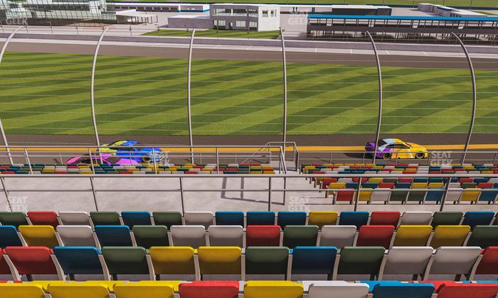Daytona International Speedway - Section Back 153 Seat View