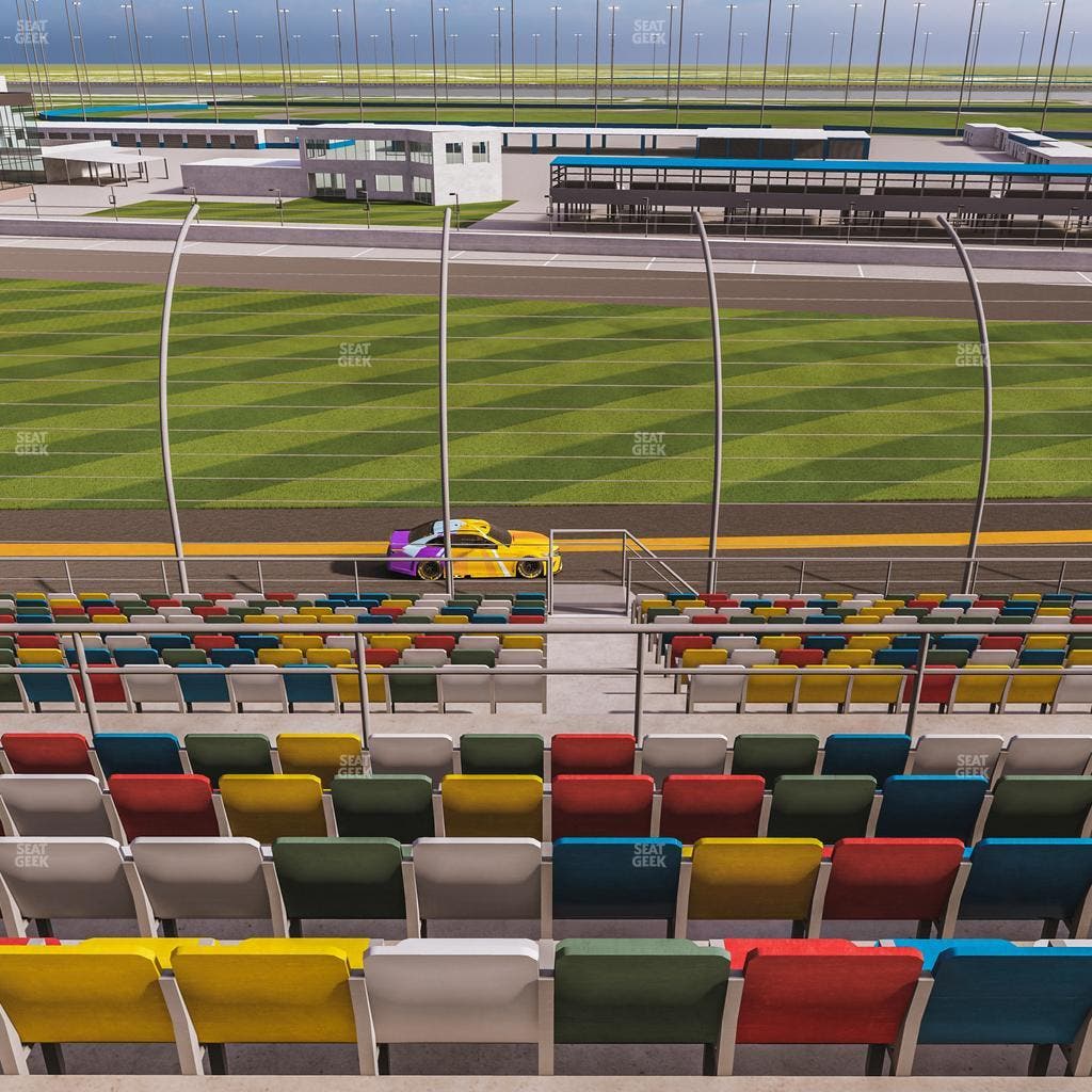Daytona International Speedway - Section Back 154 Seat View