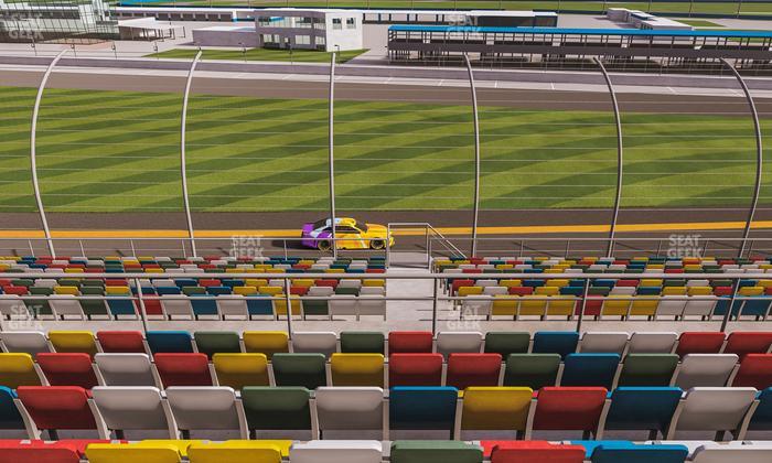 Daytona International Speedway - Section Back 154 Seat View