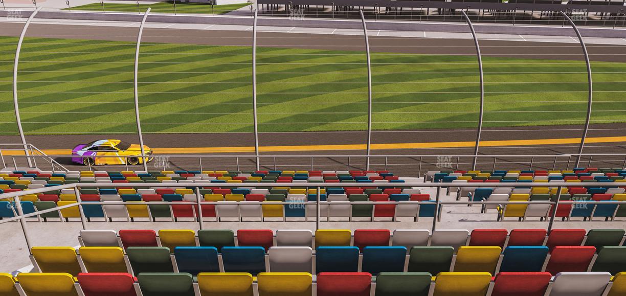 Daytona International Speedway - Section Back 155 Seat View