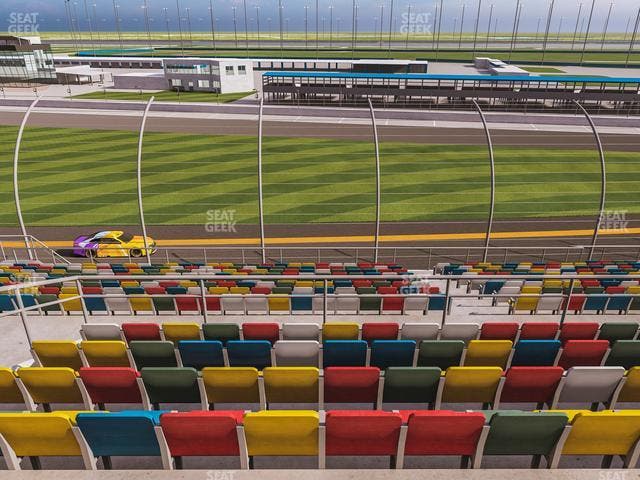 Daytona International Speedway - Section Back 155 Seat View