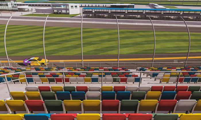 Daytona International Speedway - Section Back 155 Seat View
