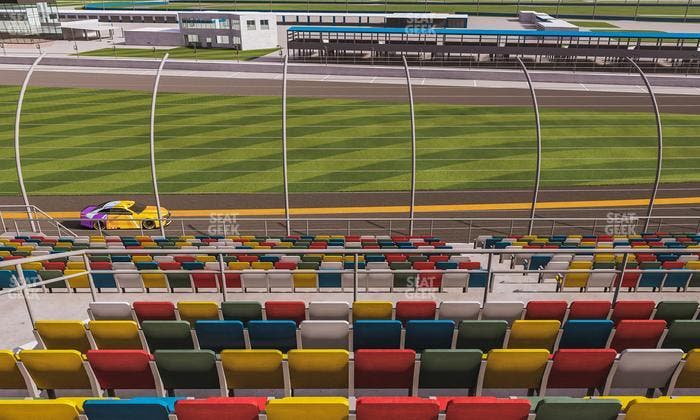 Daytona International Speedway - Section Back 155 Seat View