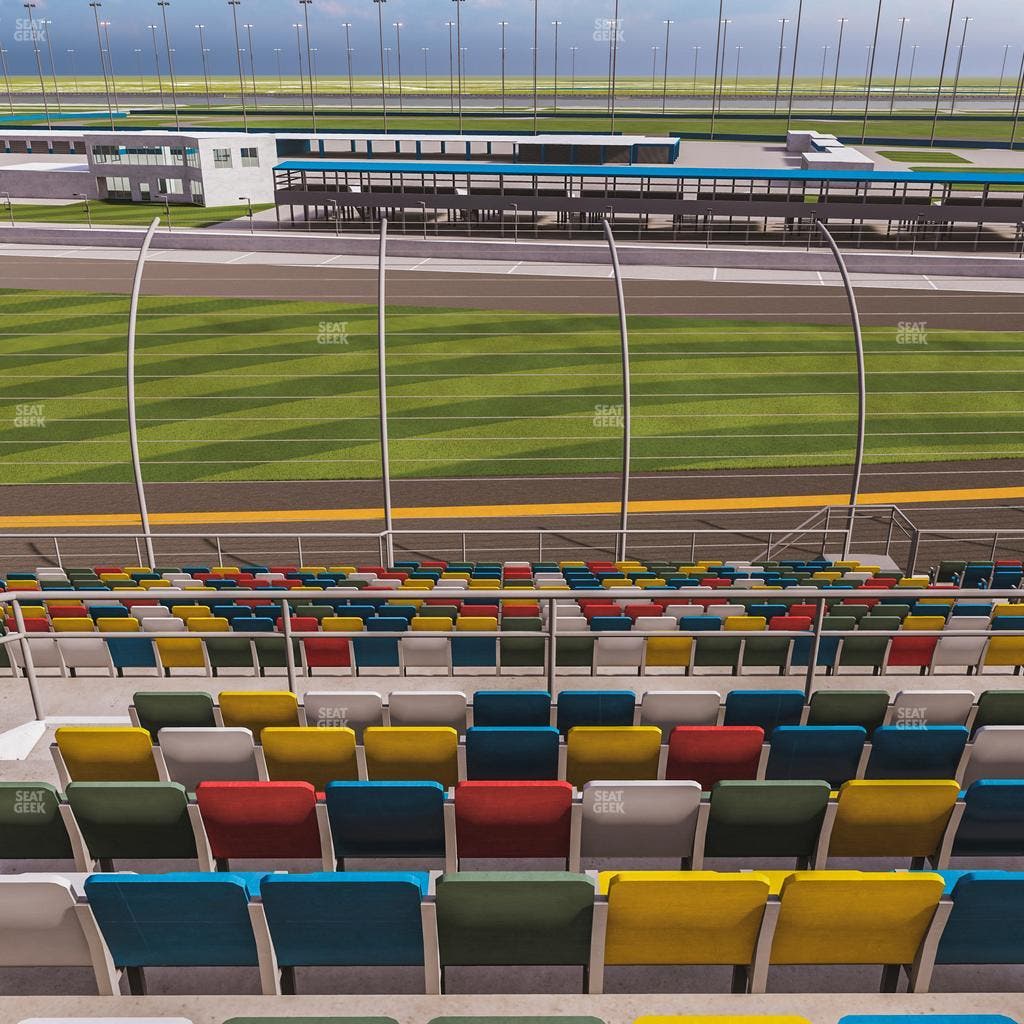 Daytona International Speedway - Section Back 156 Seat View
