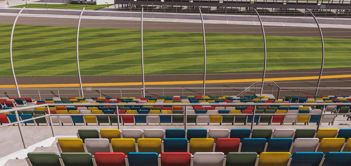 Daytona International Speedway - Section Back 156 Seat View