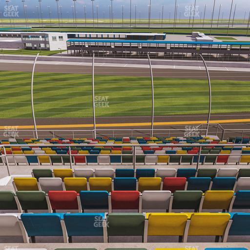 Daytona International Speedway - Section Back 156 Seat View