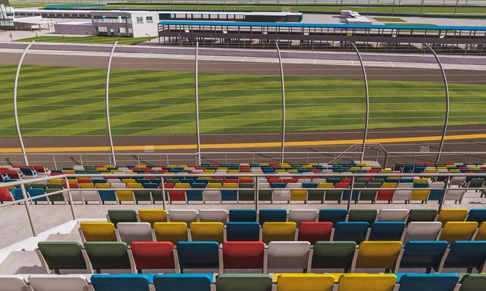 Daytona International Speedway - Section Back 156 Seat View