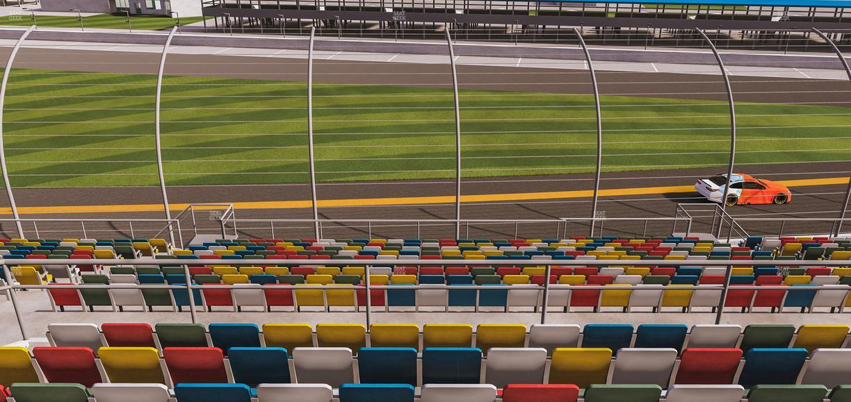 Daytona International Speedway - Section Back 157 Seat View