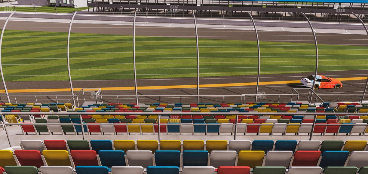 Daytona International Speedway - Section Back 157 Seat View