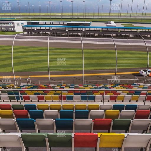 Daytona International Speedway - Section Back 157 Seat View