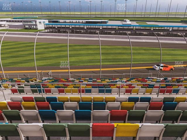 Daytona International Speedway - Section Back 157 Seat View