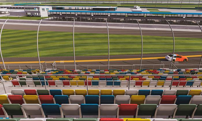 Daytona International Speedway - Section Back 157 Seat View