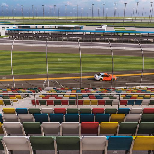 Daytona International Speedway - Section Back 158 Seat View